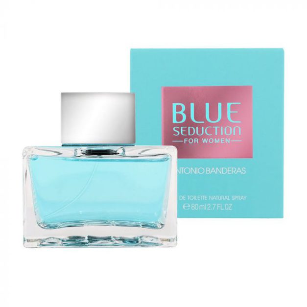 BLUE SEDUCTION woman ANTONIO BANDERAS