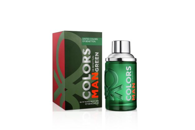 COLORS MAN GREEN BENETTON