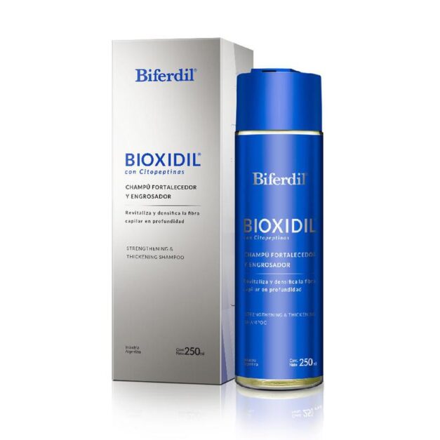 Biferdil Fortalecedor y Engrosador con Bioxidil Shampo 250ml