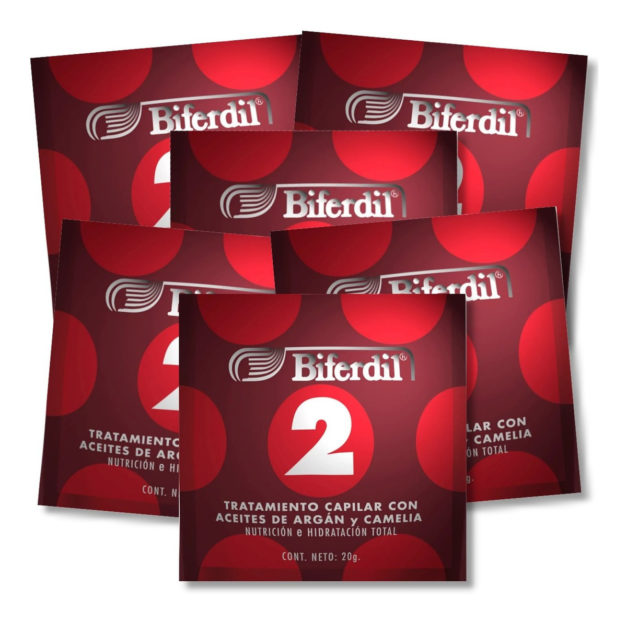 Biferdil tratamiento sobre 2 Aceite de Argan y Camelia x unidad