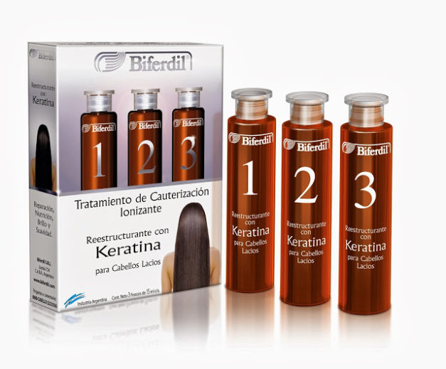 Biferdil Tratamiento de Cauterización Ionizante con Keratina