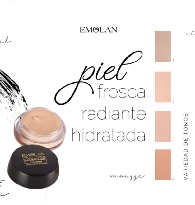 EMOLAN MAQUILLAJE MOUSSE