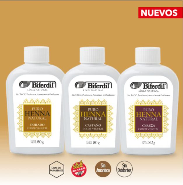 BIFERDIL HENNA COLOR VEGETAL