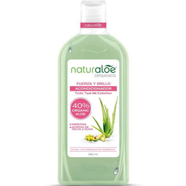 NATURALOE ACONDICIONADOR FUERZA Y BRILLO 360ml