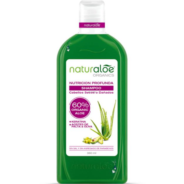 NATURALOE SHAMPOO NUTRICIÓN PROFUNDA 360ml
