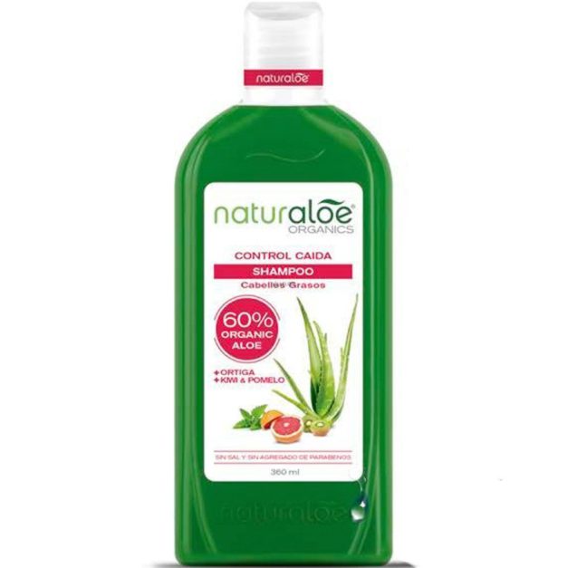 NATURALOE SHAMPOO CONTROL CAÍDA CABELLOS GRASOS 360ml