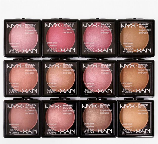 NYX BAKED BLUSH + ILLUMINATOR + BRONZER