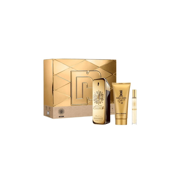 1 MILLION PACO RABANNE Parfum 100ML + SHOWER GEL + 10ML