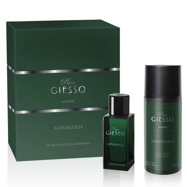 GIESSO PURO NATURALEZA HOMBRE 50ML VAP. + DEO