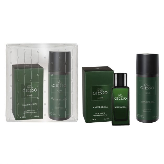 GIESSO PURO NATURALEZA HOMBRE 100ML VAP. + DEO