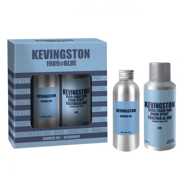 KEVINGSTON 1989 BLUE SHOWER GEL + DEO