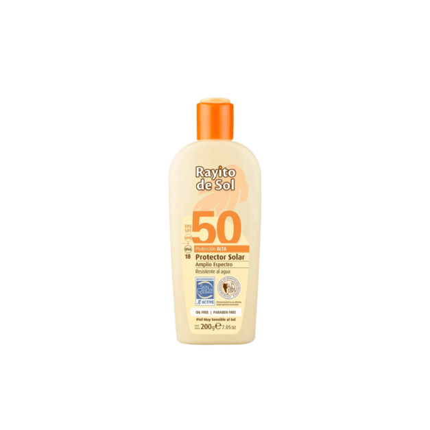 RAYITO DE SOL PROTECTOR SOLAR FPS50 – 200G