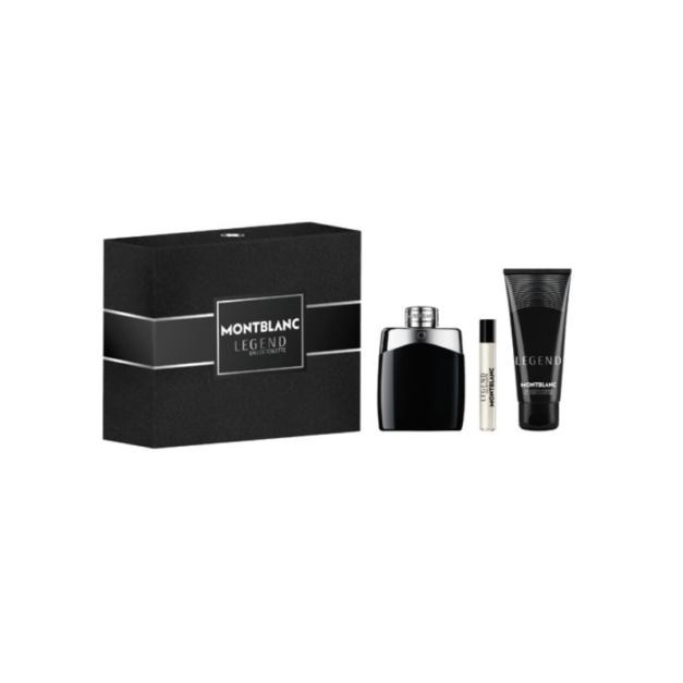 MONT BLANC LEGEND 100ML + 7.5ML + SHOWER GEL