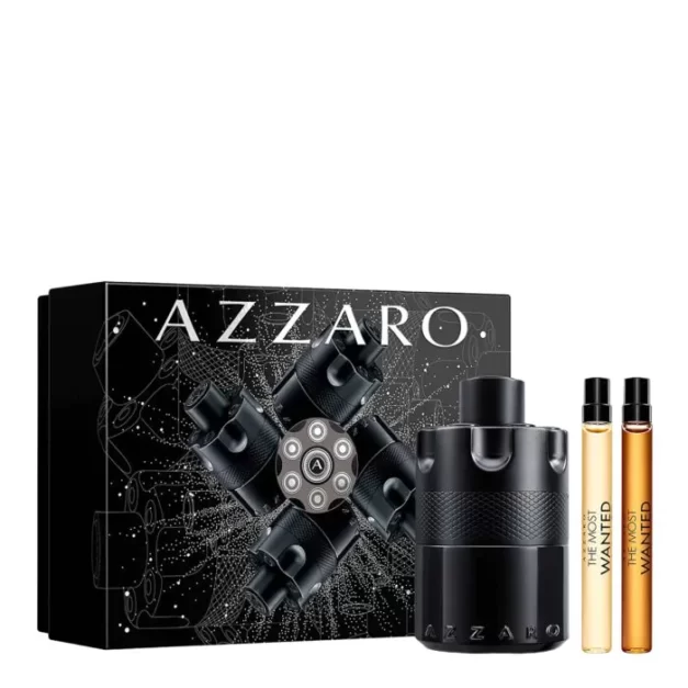 THE MOST WANTED AZZARO E.D. PARFUM INTENSE 100ML+10ML+ PARFUM 10ML