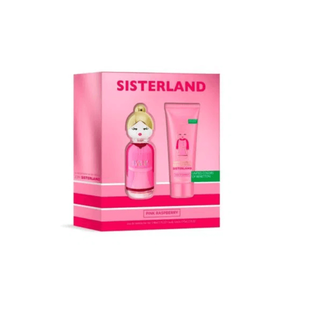 SISTERLAND PINK RASPBERRY BENETTON + 80ML + BODY LOTION 75ML