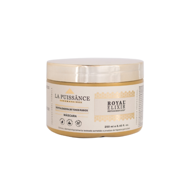 LA PUISSANCE ROYAL ELIXIR REVITALIZADORA DE TONOS RUBIOS MASCARA 250ML