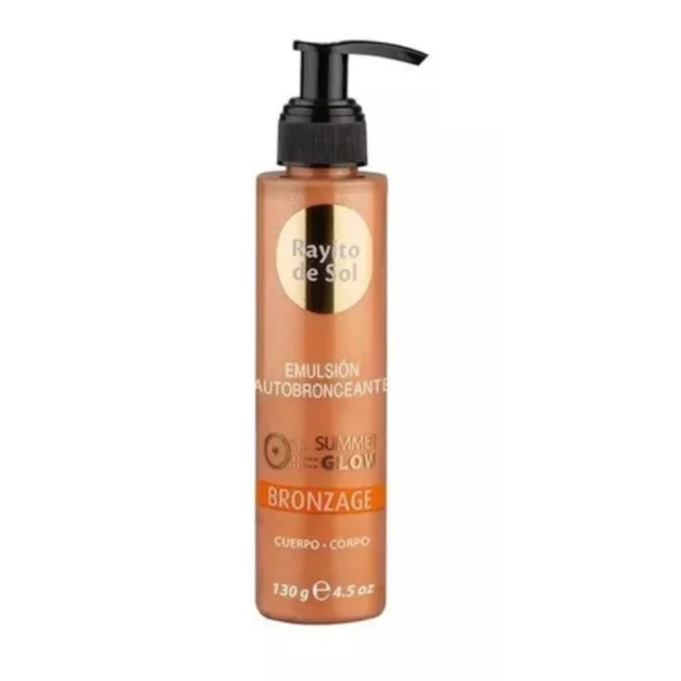 RAYITO DE SOL EMULSIÓN AUTOBRONCEANTE – SUMMER GLOW – CUERPO 130G