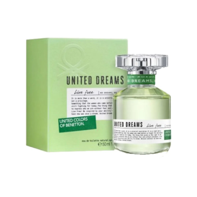 BENETTON UNITED DREAMS LIVE FREE 80ML VAP.