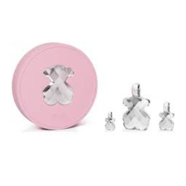 TOUS LOVE ME THE SILVER PARFUM 90ML + 15ML + 4.5ML