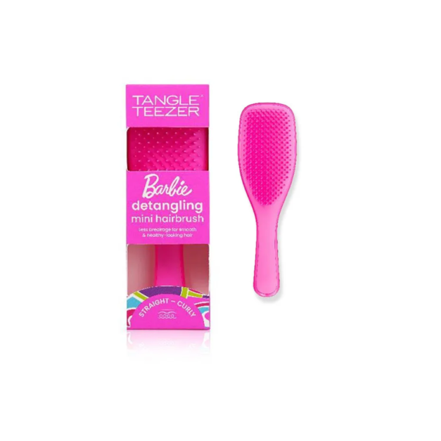 TANGLE TEEZER BARBIE DETANGLING MINI HAIRBRUSH STRAIGHT – CURLY