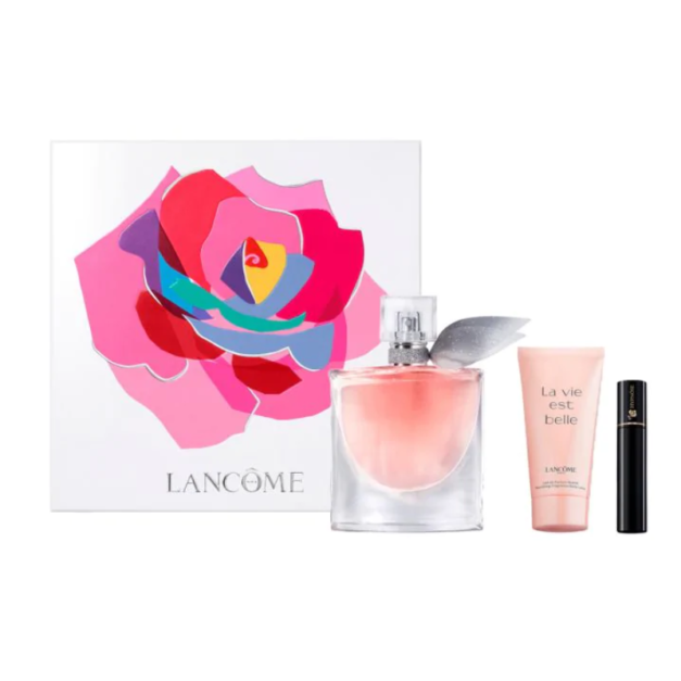 LA VIE EST BELLE LANCOME E.D.Parfum 50ML + BODY LOTION + HYPNOSE MASCARA DE PESTAÑAS 2ML