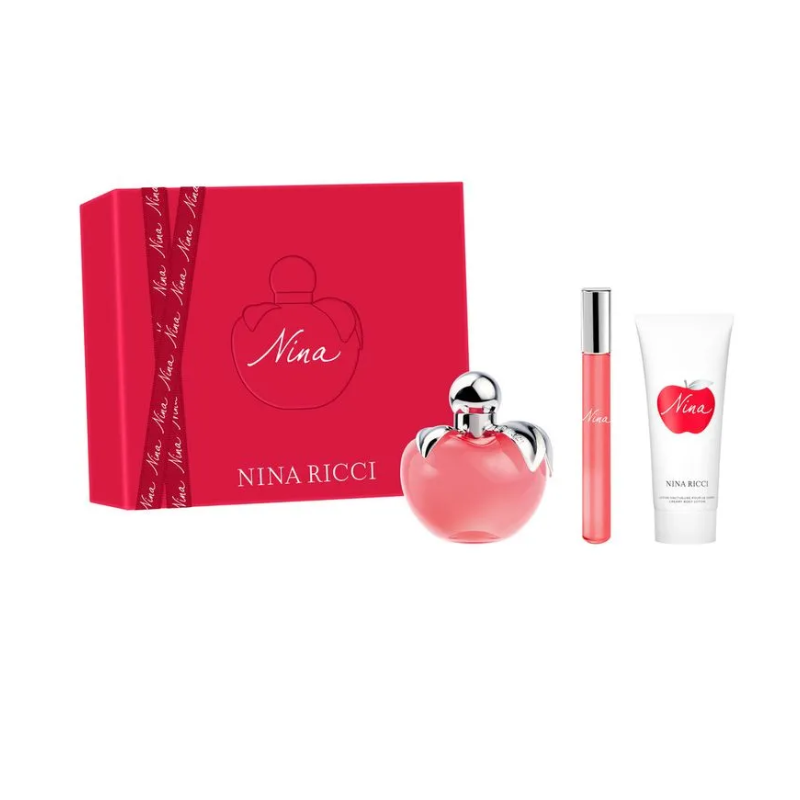 NINA RICCI 80ML + 10ML + BODY LOTION – Perfumería Normy