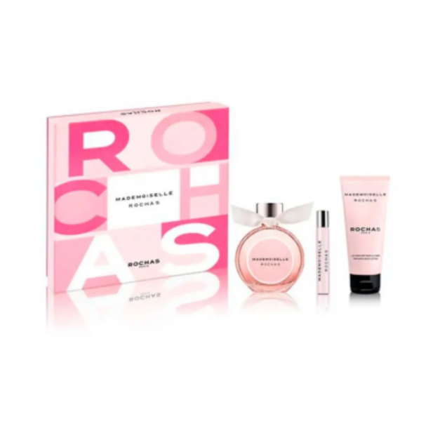 MADEMOISELLE ROCHAS E.D.Parfum 90ML + 7.5ML + BODY LOTION