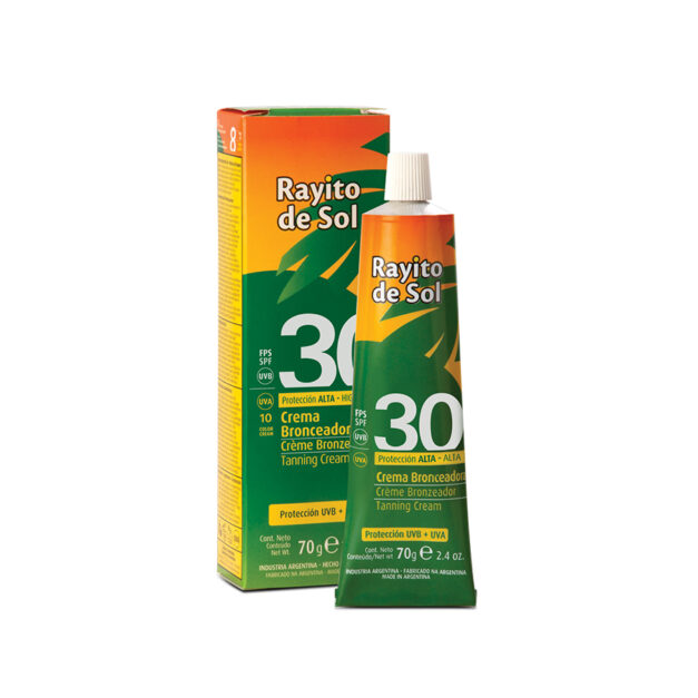 RAYITO DE SOL CREMA BRONCEADORA FPS30 70G