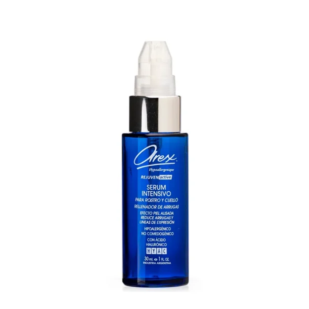AREX hypoallergenique REJUVEN ACTIVE SERUM INTENSIVO ANTIAGE – TRIMOLECULAR HYAC