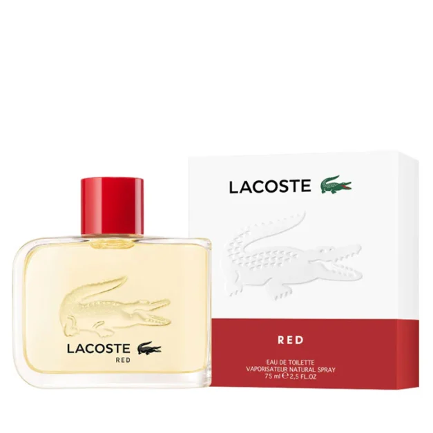 LACOSTE RED 125ML VAP.