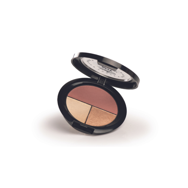 AREX TRIO MULTI FACE – ILUMINADOR SOMBRA RUBOR