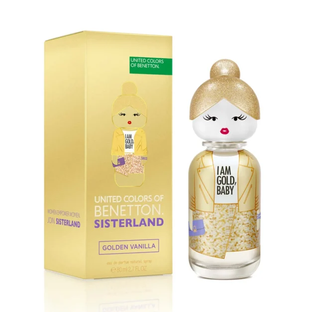 BENETTON SISTERLAND GOLDEN VAINILLA 80ML VAP.