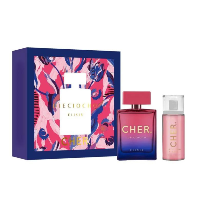 CHER. DIECIOCHO ELIXIR PARFUM 100ML + BODY SPLASH 75ML