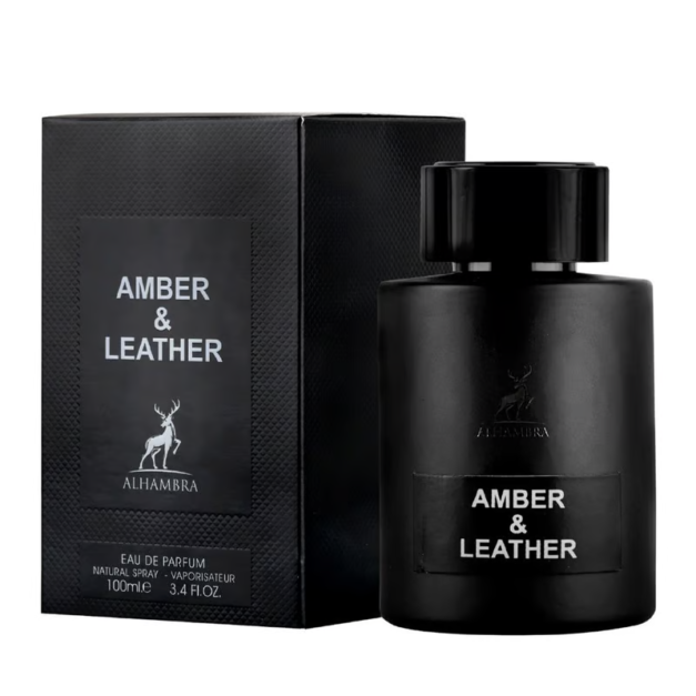 MAISON ALHAMBRA AMBER LEATHER E.D.Parfum 100 ml. vap. ARABE 