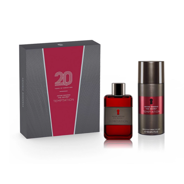 THE SECRET TEMPTATION ANTONIO BANDERAS 100ML + DEO