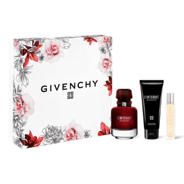 L’INTERDIT GIVENCHY E.D. PARFUM ROUGE 80ML + BODY LOTION + 12,5ML