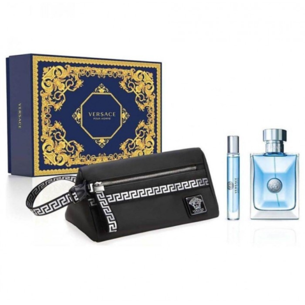 VERSACE POUR HOMME 100ML + 10ML + POUCH