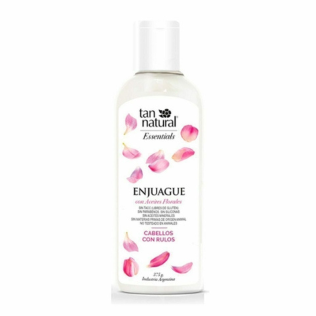 TAN NATURAL ENJUAGUE CABELLOS CON RULOS