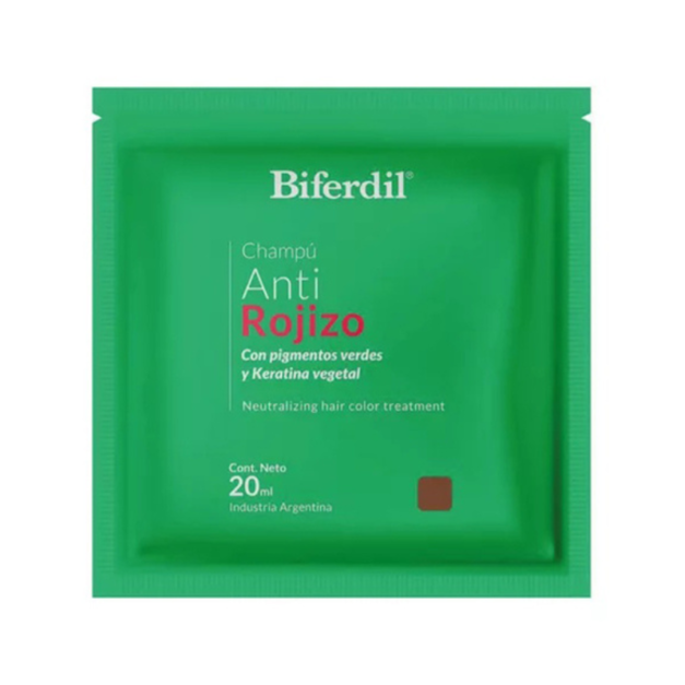 Biferdil Shampo Anti Rojizo en Sobre 20ml