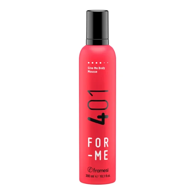 FRAMESI 401 FOR ME CURL & VOLUME GIVE ME BODY MOUSSE 300ml