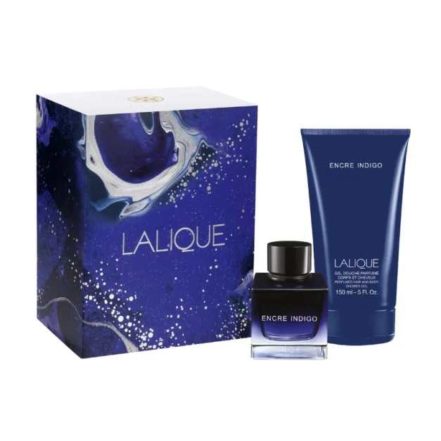 LALIQUE SET ENCRE INDIGO E.D.PARFUM 100ML + BODY SHOWER GEL 150ML
