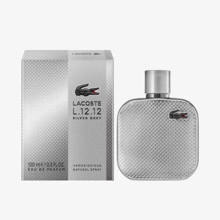 LACOSTE L.12.12 SILVER GREY E.D. PARFUM 100ML VAP.