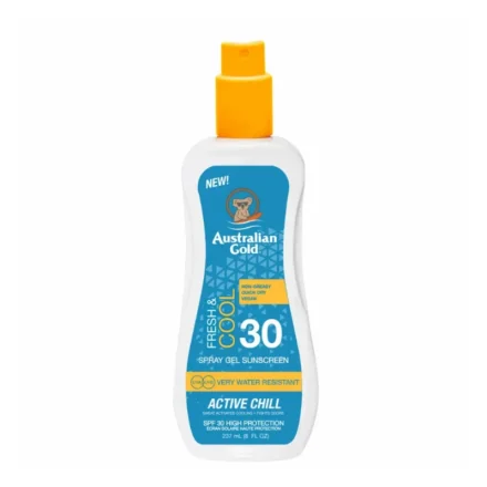 AUSTRALIAN GOLD GEL PROTECTOR SOLAR 30FPS WATER RESISTANT 237ML