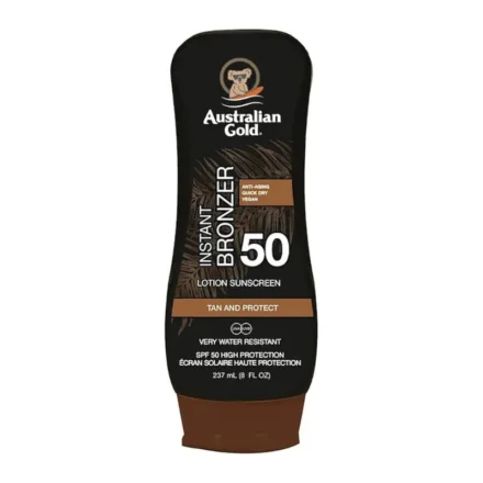 AUSTRALIAN GOLD SPF 50 LOTION W.BRONZER 200 ml.
