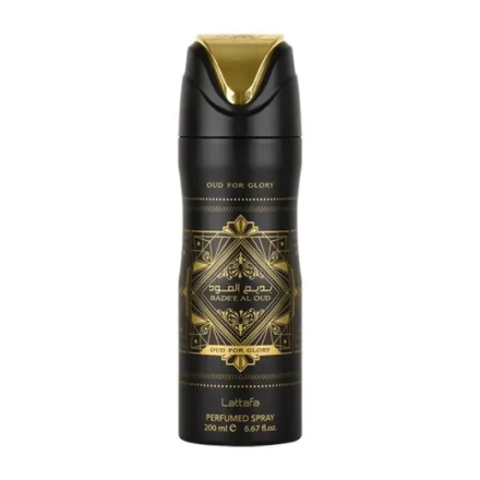 SPRAY LATTAFA BADEE AL OUD OUD FOR GLORY 200ml. ARABE