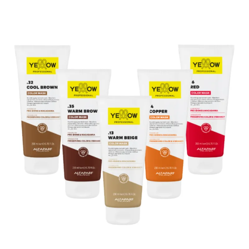 YELLOW COLOR MASK – MASCARILLA PIGMENTADA NUTRITIVA 200ml