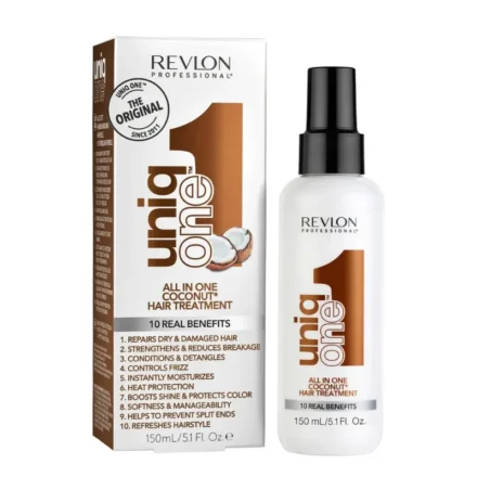 UNIQ 1 REVLON ONE TRATAMIENTO COCONUT CAPILAR 10 BENEFICIOS 150ML