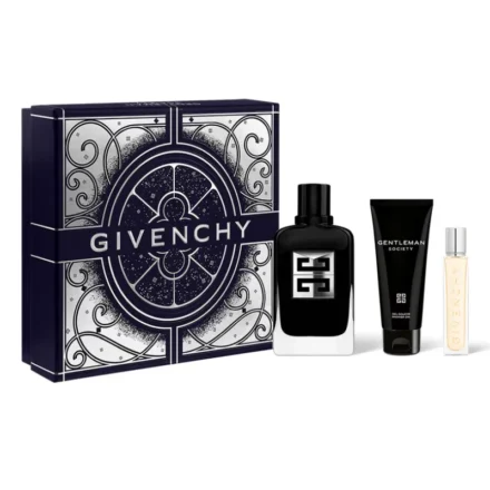 GIVENCHY GENTLEMAN SOCIETY E.D.PARFUM 100ml + TRAVEL SPRAY 12,5 + SHOWER GEL 75ml