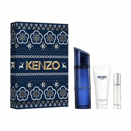 KENZO HOMME E.D. TOILETTE INTENSE 110ML + 10ML +SHOWER GEL