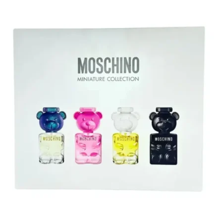 MOSCHINO MINIATURE TOY COLLECTION 4 X 5ML